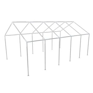vidaXL Стоманена рамка за парти шатра, 10x5 м