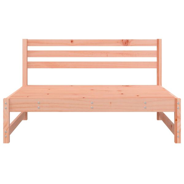 vidaXL Градински среден диван, 120x80 см, дугласко дърво масив