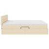 vidaXL Легло с място за съхранение Кремав 180 x 200 cm Изкуствена