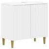 vidaXL Шкаф за мивка в баня ARNHEM Бяло 59,5 x 31,5 x 59 см
