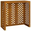 vidaXL Покритие за климатик Ръждясало 110 x 50 x 105 см