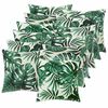 vidaXL Калъфка за възглавница 12 pcs HEERLEN Мотив с листа 50 x 50 cm