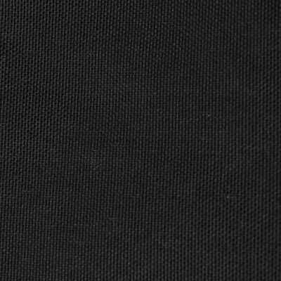 vidaXL Платно-сенник, Оксфорд плат, триъгълно, 4,5x4,5x4,5 м, черно
