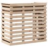 vidaXL Външна бар маса, 113,5x50x103 см, борово дърво масив