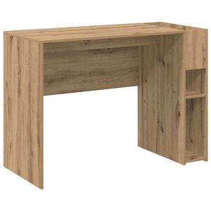 vidaXL Бюро Дъб Инженерна дървесина 109 x 50 x 78 см