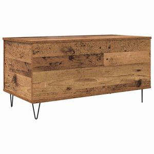 vidaXL Масичка за кафе Старо дърво 90 x 44.5 x 45 см