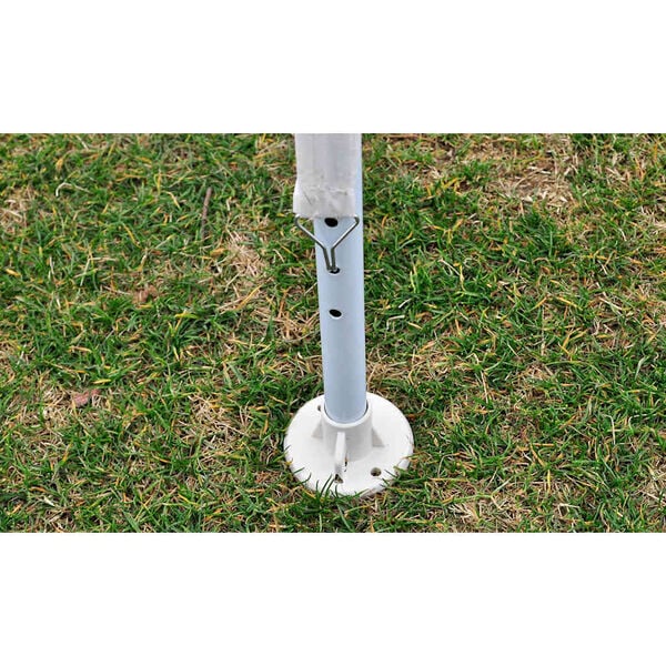 vidaXL Градинска шатра тип павилион, пирамидален покрив, 3х3 м