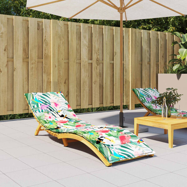 vidaXL Шалте за шезлонг, многоцветно, Оксфорд плат