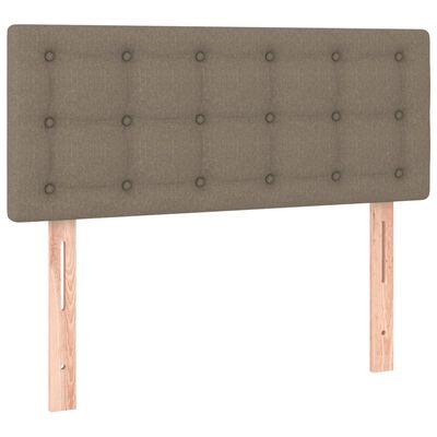 vidaXL Горна табла за легло, таупе, 80x5x78/88 см, плат