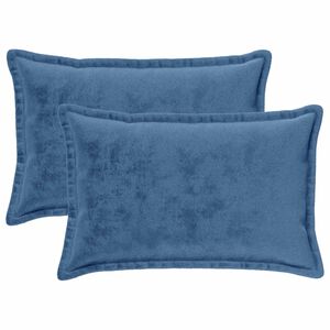 vidaXL Калъфка за възглавница 2 pcs HOUTEN Светлосиньо 50 x 80 cm
