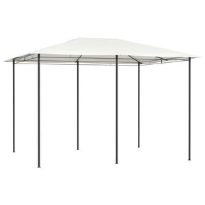 vidaXL Шатра, 3x4x2,6 м, кремава, 160 г/м&sup2;