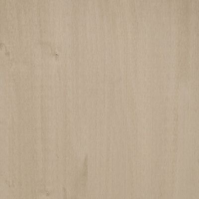 vidaXL Сайдборд HAMAR, меденокафяв, 85x35x80 см, борово дърво масив