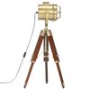 vidaXL Подова лампа тринога, масивно мангово дърво, 69 см
