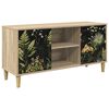 vidaXL ТВ шкаф RHENEN 102 x 33 x 50 см Сонома Инженерна дървесина