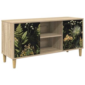 vidaXL ТВ шкаф RHENEN 102 x 33 x 50 см Сонома Инженерна дървесина