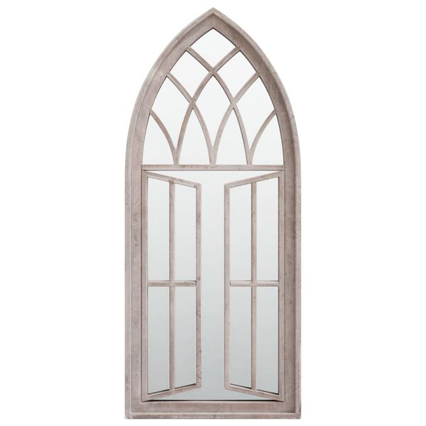 vidaXL Огледало, пясъчно, 70x30 см, желязо, за употреба на закрито