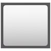 vidaXL Огледало за баня, сиво, 40x1,5x37 см, ПДЧ
