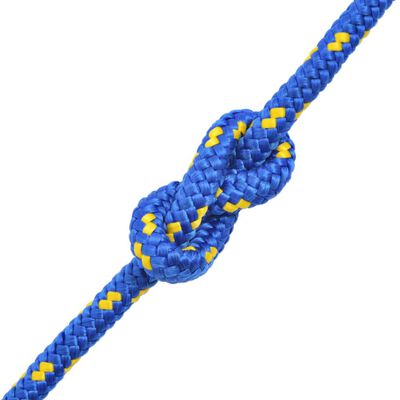 vidaXL Морско въже, полипропилен, 8 мм, 500 м, синьо