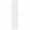 vidaXL Висок шкаф, бял, 50x42,5x185 см, инженерно дърво