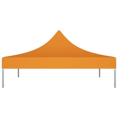 vidaXL Покривало за парти шатра, 3х3 м, оранжево, 270 г/м²