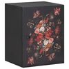 vidaXL Висящ шкаф Многоцветен 38 x 33,5 x 48 см Солидно мангово дърво