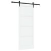 vidaXL Преплъзваща се врата ORKDAL 83 x 211 cm Инженерна дървесина