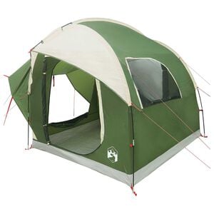 vidaXL Автомобилна палатка с покрив Зелено 239 x 210 x 210 см
