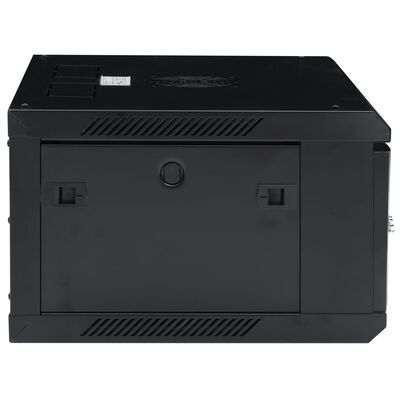 vidaXL 4U Сървърен шкаф за стенен монтаж, 19", IP20, 600x450x285 мм