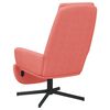 vidaXL Релакс стол с опора за крака, розов, кадифе