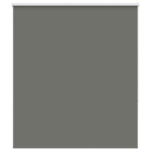 vidaXL Ролкова щора Blackout Сив 125x130 cm Ширина на плата 121,6cm