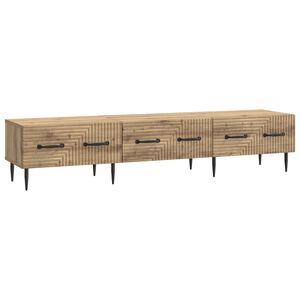 vidaXL ТВ шкаф Дъб артизан 147 x 34,5 x 30 см Инженерна дървесина