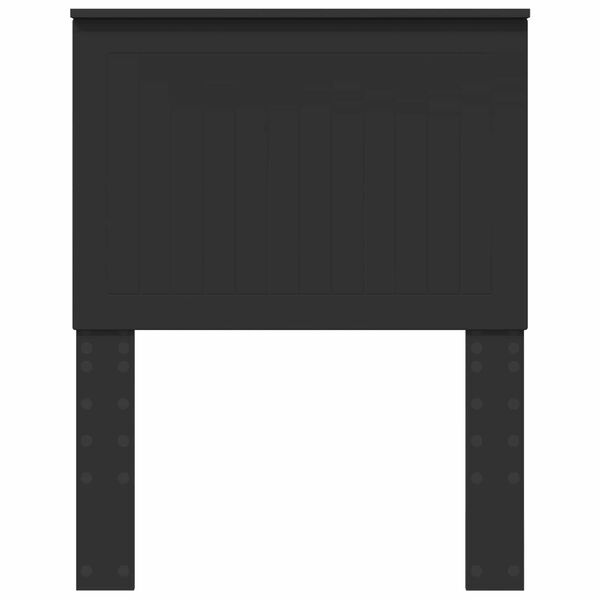 vidaXL Облегалка за глава с таблото Черния дъб 75 cm Инженерно дърво