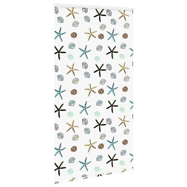 vidaXL Ролетна щора за душ с касета 140x240 см Ширина на плата 136 см