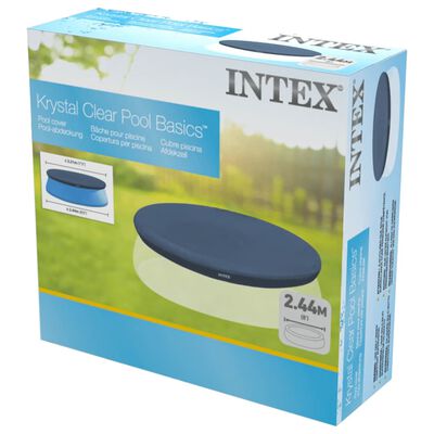 Intex Покривало за басейн, кръгло, 244 см, 28020