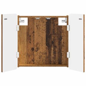 vidaXL Кабинет за дартборд ZWOLLE Старо дърво 52,5 x 10,5 x 57,5 см