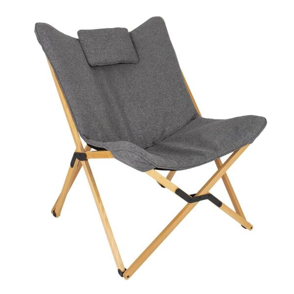 Bo-Camp Релаксиращ стол Wembley, L, сив