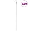 vidaXL Колчета за палатка 50 бр 30 см &Oslash;4 мм поцинкована стомана