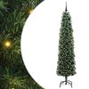 vidaXL С изкуствено коледно дърво с 300 LED светодиода Зелен 210 cm