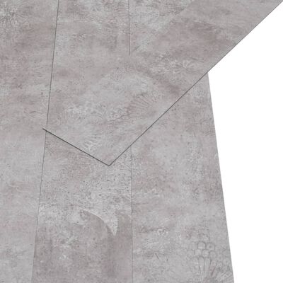 vidaXL Самозалепващи подови дъски от PVC 5,21 м² 2 мм земно сиво