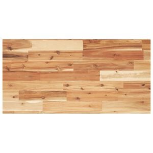 vidaXL Плот за баня, маслено покритие, 80x40x2 см, масивна дървесина, акация