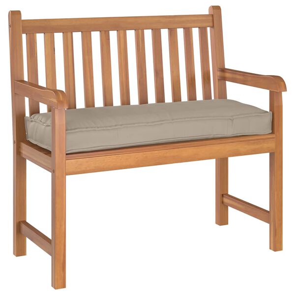 vidaXL Възглавница Таупе 100 x 40 x 8 см Оксфордска тъкан