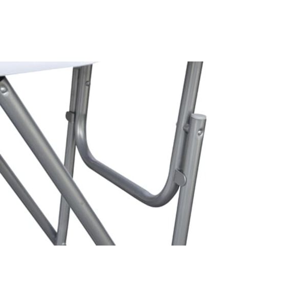 vidaXL Комплект бар маси с МДФ плот, 4 броя, бял