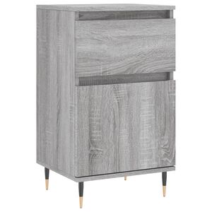 vidaXL Бюфет сив сонома 40x35x70 см инженерно дърво