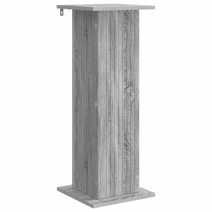 vidaXL Стойка за растения Сива сонома 30,5 x 30 x 80,5 см
