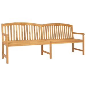 vidaXL Ръчно изработена розова пейка Натурално 114 x 60,5 x 95 см