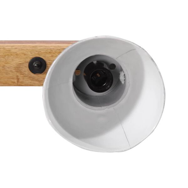 vidaXL Стенна лампа 25 W състарено синьо 45x25 см E27