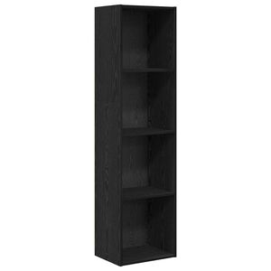 vidaXL Рафт за книги 4 нива 40 x 30 x 152 см Инженерна дървесина