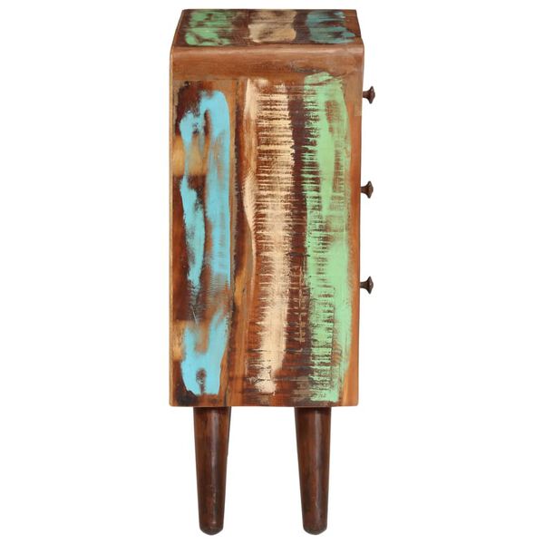 vidaXL Сайдборд, 55x30x80 см, регенерирано дърво масив