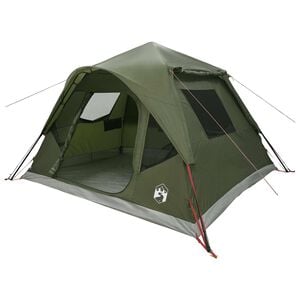 vidaXL Бърза палатка Маслиненозелено 305 x 275 x 190 см