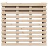 vidaXL Външна бар маса, 113,5x50x103 см, борово дърво масив